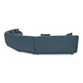 thumbnail image 2 of Moe's Home Collection Fraser Modular Sectional Fabric Blue, 2 of 4