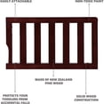 thumbnail image 5 of Dream On Me Universal Convertible Crib Toddler Guard Rail, Espresso, 5 of 7
