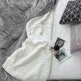 thumbnail image 5 of Fleece Bed Blanket Twin Size Super Soft Fuzzy Plush Warm Cozy Fluffy Microfiber Couch Throw Velvet Double Reversible Luxurious Blankets,Grey(4055Inche, 5 of 5