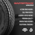 thumbnail image 5 of Mastertrack UN203 All Season ST205/75R14 10PR 109/104N TrailerTire 205/75/14(Tire Only), 5 of 5