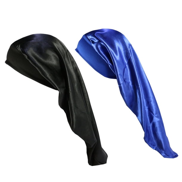 EeaseMX 2 gorros elásticos para dormir, gorros para cabello largo, herramientas para el cuidado del cabello, para trenzas y rastas.
