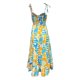 thumbnail image 3 of WILLBEST Vestido Lino Para Mujer, Moda Informal, Estampado, Tirantes, Sin Mangas, Vestido Largo, Falda Informal, 3 of 3