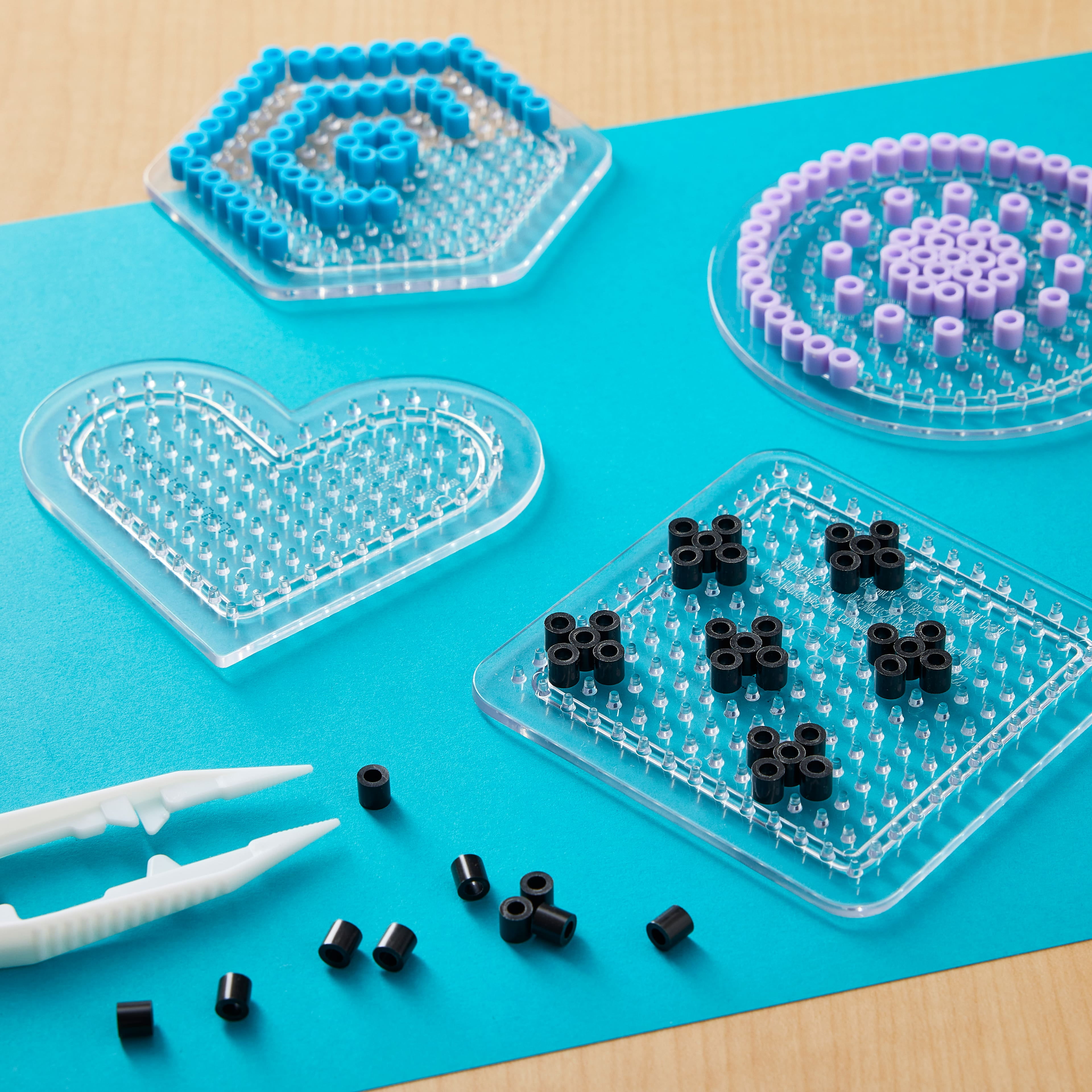 Perler Peg Boards - Clear ⋆ Time Machine Hobby