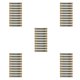 thumbnail image 1 of Qarigey 10x Shrapnel Purse Making Supplies Metal Clasp 11x1.4 Frame Bronze Kiss cm Type2, 1 of 1