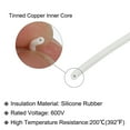 thumbnail image 4 of Uxcell Silicone Wire 28 AWG Stranded White Spool 15m Electrical Tinned Copper Wire for Car Model, 4 of 6