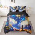 thumbnail image 2 of YST Glowing Butterfly Comforter Set, Jungle Adventure, 7-Piece, Full Size, 2 of 4