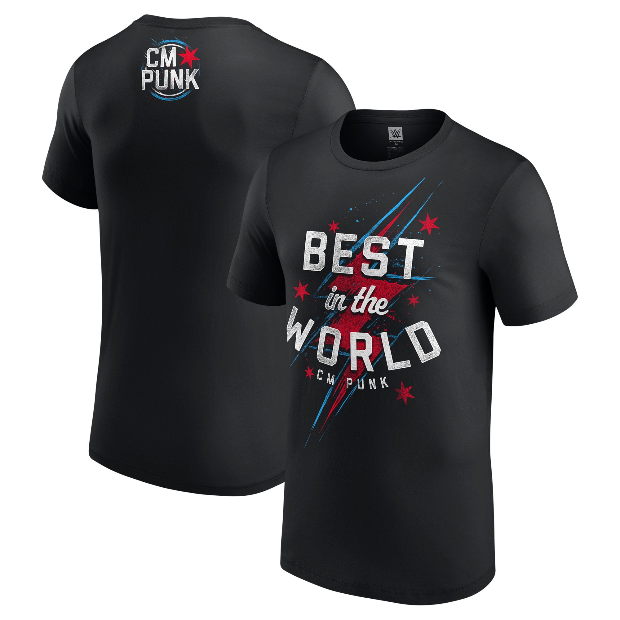 CM Punk WWE Superstar Graphic Tee Merch - Best In the World Mens