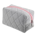 thumbnail image 1 of Bolsa de maquillaje de viaje Unique Bargains Soporte para brochas de maquillaje Gris 19x10.5x10cm, 1 of 1