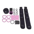 thumbnail image 3 of Conjunto de arnés con placa trasera para buceo, anillos en D, cojín para hombro, correa para la entrepierna Rosa Rosa, 3 of 8