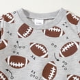 thumbnail image 7 of Xudanell 6-12 Months Baby Boy Clothes Toddler Sweatshirt Outfit Pants Kids Matching Cute Print Kids Fall Outfits, 7 of 7
