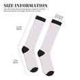 thumbnail image 4 of Pofeuu Kawaii Cat Paw Print Compression Socks for Women & Men Circulation - Best Support for Nurses,Running,Athletic,Sports, 4 of 7