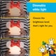 thumbnail image 3 of Batería USB y batería Squishy Light de Minnie Mouse de Disney que cambia de color, 3 of 6