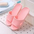 thumbnail image 1 of Chanclas antideslizantes para hombre y mujer, zapatos planos para el hogar, Zapatillas de baño para interiores, Zapatillas cómodas de verano, novedad, 1 of 7