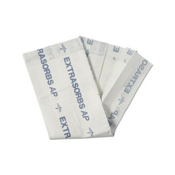 Extrasorbs Air-Permeable Disposable DryPads 30" x 36", White, 70/Carton