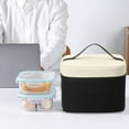 thumbnail image 1 of Bolsa Térmica para Almuerzo Xyp241220003 | Bolsa Térmica Impermeable de Doble Capa | Gran Capacidad (18 X 18 X 15 Cm) | Doble Compartimento para Fiambreras Bento, Botellas de Leche | Portátil para El, 1 of 6