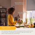 thumbnail image 3 of Somfy WireFree Li-ion Solar Panel Kit - Solar Panel Power - for Somfy RTS Motorized Shades, Blinds and Curtains - Long Lasting, Easy To Install - Includes Brackets, and Glass Mount Adhesive #9027294, 3 of 5