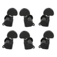 thumbnail image 2 of Tuning Key Pegs Tuners Key, 6 String Tuner Head Guitar Machine Heads  For Most Acoustic Guitars And Electric Guitars Black, 2 of 8
