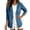 R2-Blue, variant on Women's Classic Button Front Denim Jacket V-Neck Long-Sleeved Jean Coat Figure-Flattering Lightweight Breathable Wear,Light Blue XL