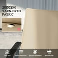 thumbnail image 4 of Outsunny Outdoor Lounge Chair Cushion Set of 2, Foldable Patio Chaise Lounge Cushion Set, 76" x 23", Beige, 4 of 10