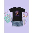 thumbnail image 3 of Spooky Witch Hat Kitten T-Shirt Juniors -Image by Shutterstock,  Small, 3 of 4