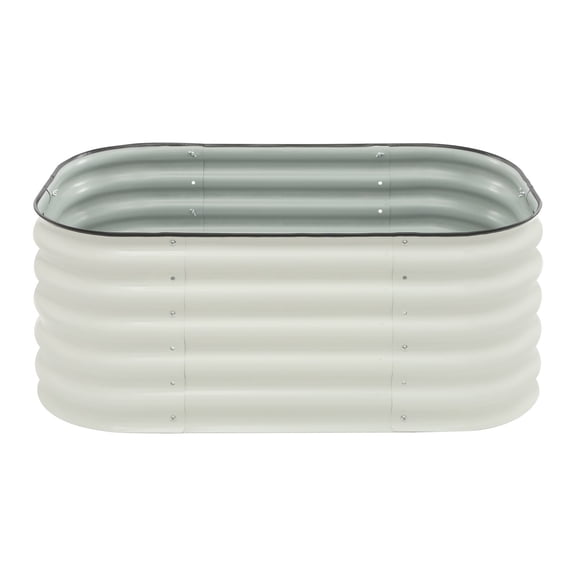 Raised Garden Bed, Outdoor Garden Raised Planter Box 105*60*43cm for Gardens, Courtyards, Balconies