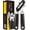 Black, variant on [Smoother Cut] PrinChef Manual Can Openers with Magnet, No-Trouble-Lid-Lift, Handheld Can Opener Smooth Edge with Sharp Blade