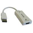 thumbnail image 1 of HDMI Female (Source) to DisplayPort Male (Monitor) Adapter, White, 1 of 1