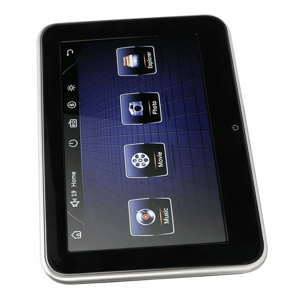 Car Headrest Player ,KIMISS 8in IPS Touch Screen Car Headrest Monitor MP5 Player Metal ABS Rear Entertainment System DC 12V