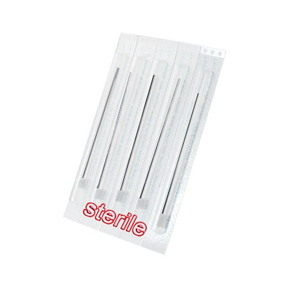 5 Piercing Sterile Needles,Gauge (Thickness):20 (0.8Mm)