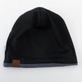 thumbnail image 4 of Autumn Winter Cold Hat Loose Fit Sports Casual Versatile Outdoor Warm Labeled Solid Color Pullover Hat, 4 of 8