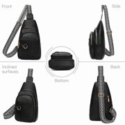 GAEKEAO Sling Bag for Women Crossbody Bags Fanny Pack Vegan Leather Chest Bag Travel Shoulder Belt Purse Backpack Gifts