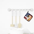 thumbnail image 3 of Caroline's Treasures Saint Bernard Patriotic Pair of Pot Holders, 3 of 3