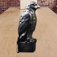 thumbnail image 3 of Figurilla de águila Escultura de estatua de águila de resina, decoración de de animales artísticos, accesorios para fotografía, sala de , TV, estantería, Magideal Figurilla de águila, 3 of 8