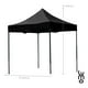 thumbnail image 3 of Toldo plegable Impermeable 3x3 LUM0 Negro, 3 of 7