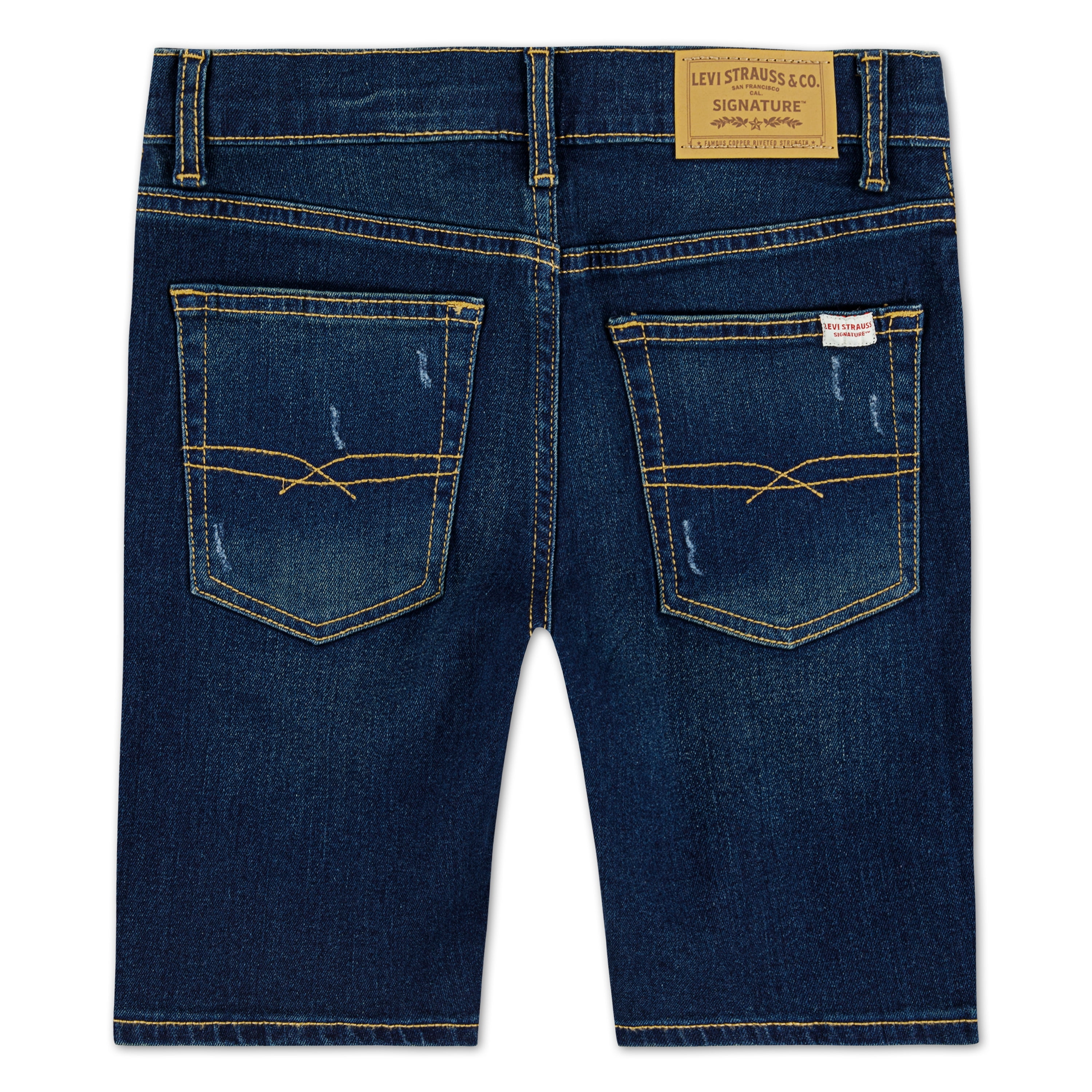 Levi Strauss Signature Boys Slim Fit Denim Shorts, Sizes 4-18