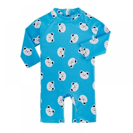 

Yuanyu Toddler Boys Girls Swimsuit One Piece Kids Baby Bathing Suit Swimwear Rash Guard Surfing Suit UPF 50+ 1-7 Y