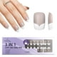 thumbnail image 1 of Gellen Puntas Francesas Prensadas en Uñas - 150 Pzas Gris Cuadrado Medio, Uñas Prensadas Acrílicas de Salón Puntas de Uñas de Gel Suave, 15 Tamaños de Uñas Postizas Puntas de Cubierta Completa para Arte de Uñas, 1 of 7