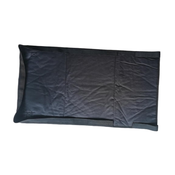 Wswqop Kids Airplane Footrest Travel Essentials Adjustable Seat Cover Oxford Cloth Foot Black