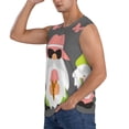 thumbnail image 3 of Pofeuu Summer Gnome 1 Print Men's Muscle T-Shirt, Sleeveless, Muscle Tank, Classic Muscle Tee Top For Men Casual Sleeveless Muscle T-Shirt Trendy Clothes-Medium, 3 of 7