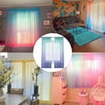thumbnail image 6 of Gradient color window screen Girl living Room Bedroom kindergarten children window decoration, 6 of 6