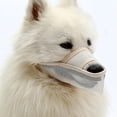 thumbnail image 3 of de perro suave para perros pequeños, medianos y grandes, de malla de aire, máscara de perro, lamiendo - Beige Sunnimix Hocico duradero, 3 of 8