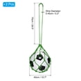 thumbnail image 2 of Uxcell Solo Soccer Training Ball Net, Football Practice Net Fits Ball Size 3, 4, 5, Green 1Pcs, 2 of 5
