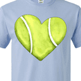 thumbnail image 4 of Inktastic Tennis Ball in Heart T-Shirt, 4 of 5