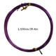 thumbnail image 4 of Tholdsy Craft Wires Líneas de joyería de hilo trenzado a prueba de herrumbre colorido para púrpura Púrpura 20piezas, 4 of 5