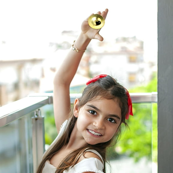 PTOOTP 2 Pairs Finger Zills in Assorted Colors for Kids - Crisp Sound Percussion Instruments for Children