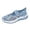 Light Blue, variant on Women's Breathable Mesh Casual Shoes, Embroidered Lightweight, Everyday Footwear, Comfortable Walking