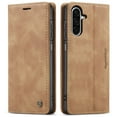 thumbnail image 2 of CaseMe Funda de Cuero for Samsung Galaxy A17, Funda de Cuero con Tapa y Tarjetero Cierre Magnético Soporte a Prueba de Golpes Fundas Protectoras para Teléfono for Samsung Galaxy A17 6.7 Pulgadas, 2 of 12