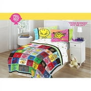 Little Miss Vintage Patchwork/mr. Lazy Fl Comforter