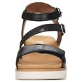thumbnail image 4 of Remonte Women's Lolita Open Toe Wedge Ankle Strap Sandals, Black, Size EU 41, 4 of 9