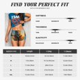 thumbnail image 5 of Sikiie Prairie Meditating Lion Print Workout Shorts Women Scrunch Butt Gym Shorts Seamless High Waist Tummy Control Yoga Biker Athletic Shorts, 5 of 5